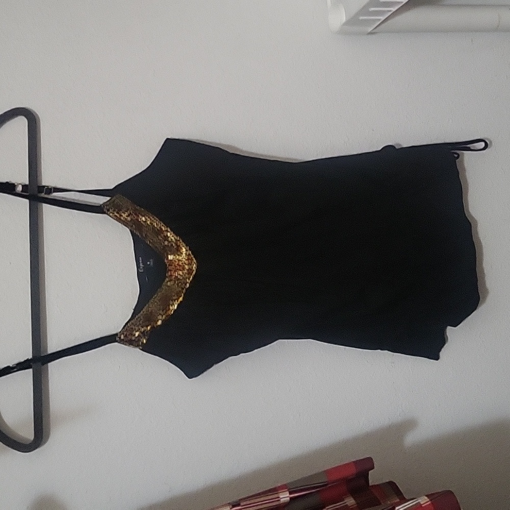 Express beaded tank top Medium